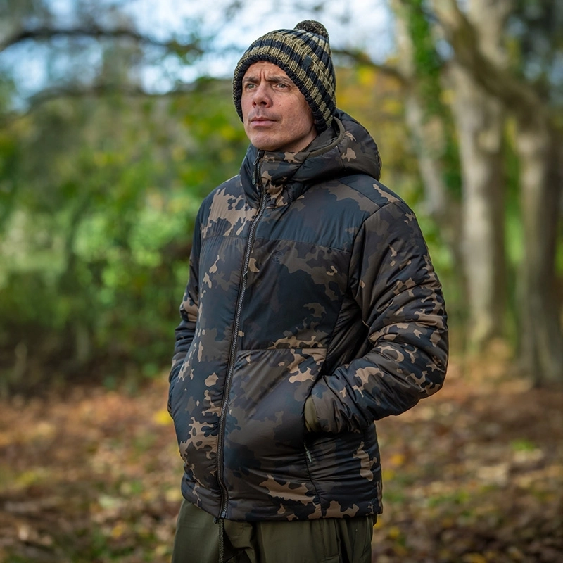 Korda Insulated Dark Kamo Hooded Jackets